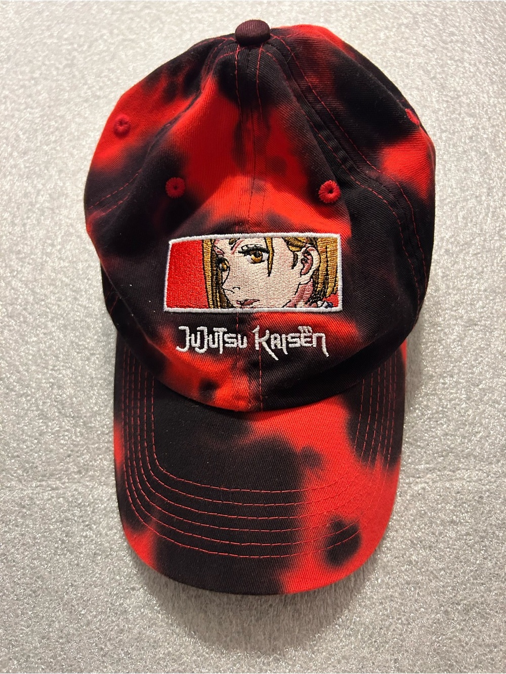 Jujutsu Kaisen Anime Tie-Dye Baseball Cap